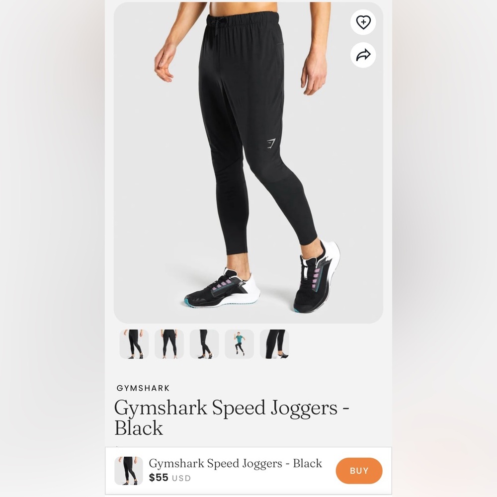 Gymshark speed joggers